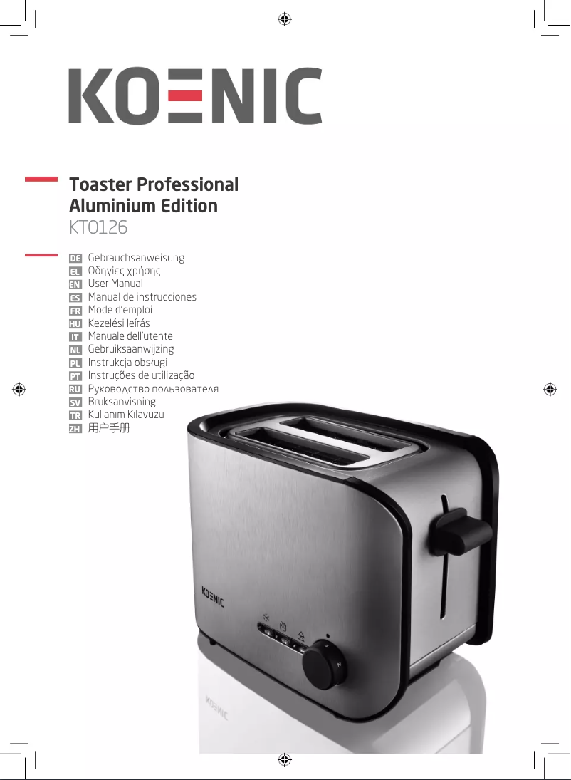 Página 1 del manual Manual de usuario Koenic KTO126