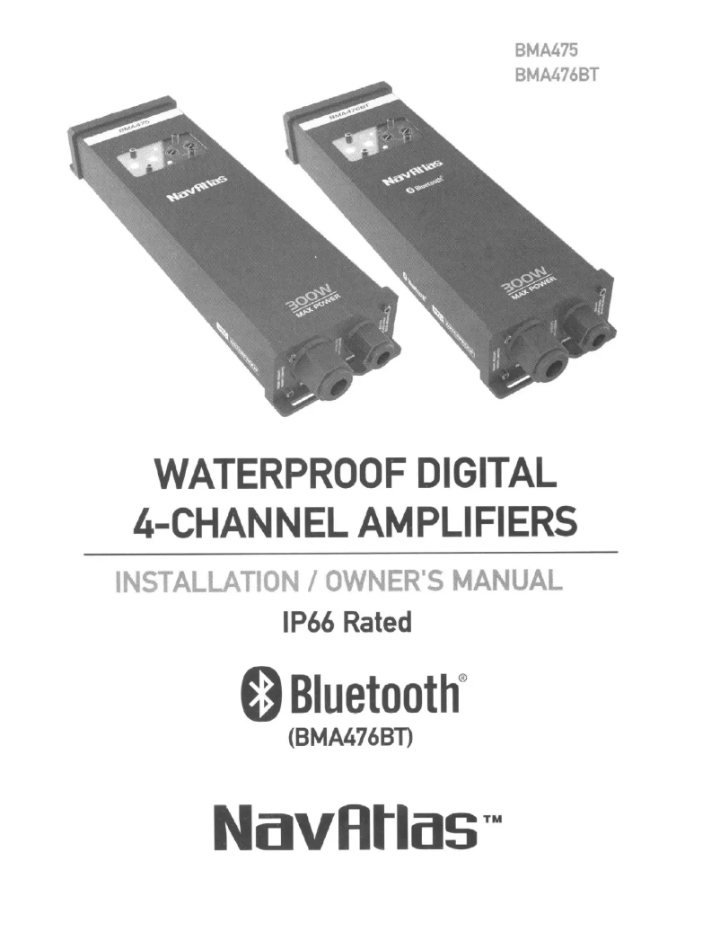 First page image of the manual for BMA475