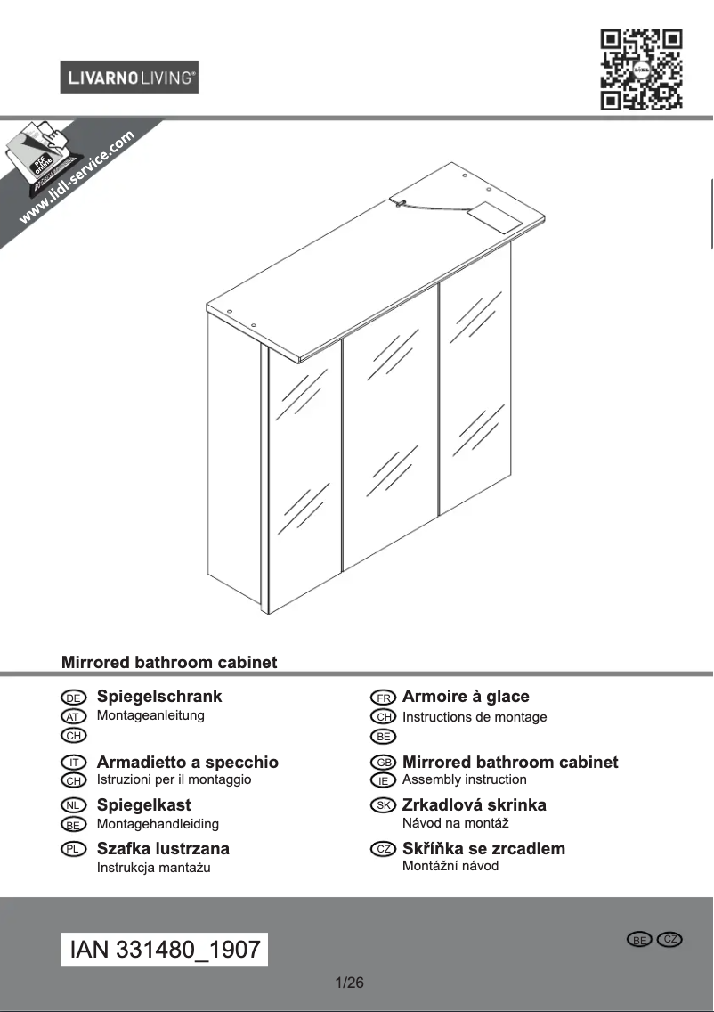 Image de la première page du manuel de l'appareil IAN 331480