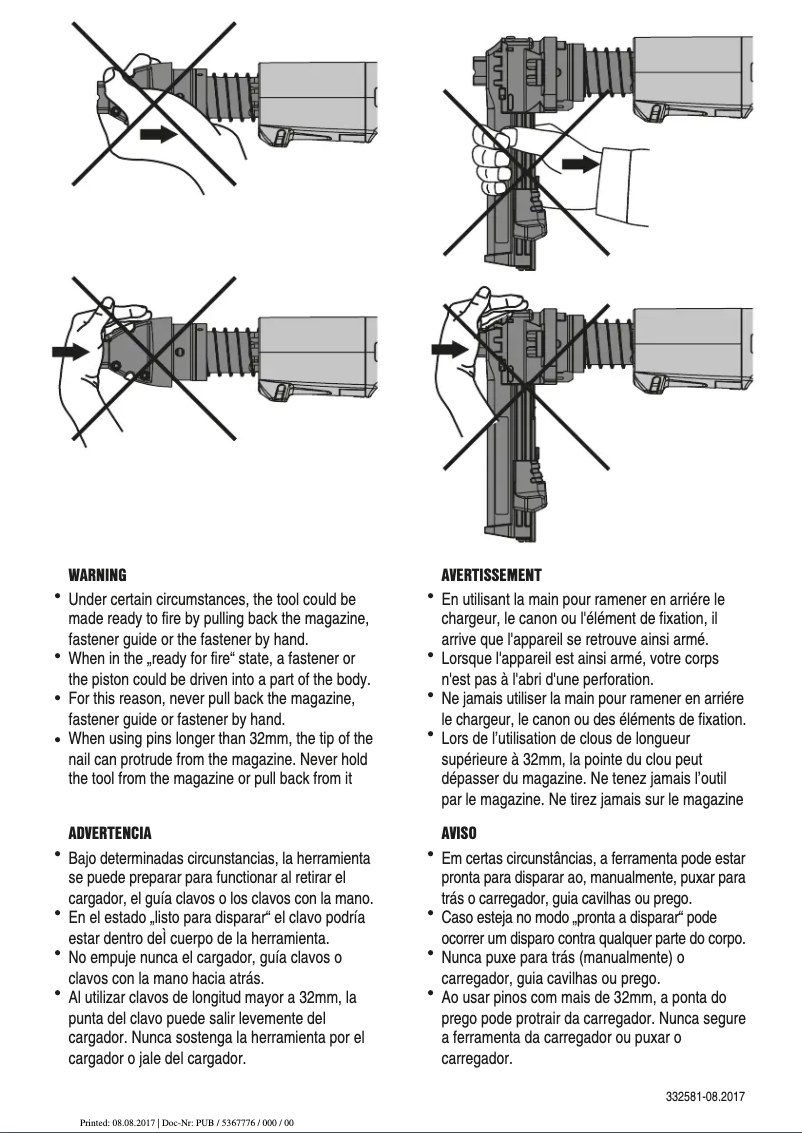 Imagen de la primera página del manual del dispositivo DX 351 M&E