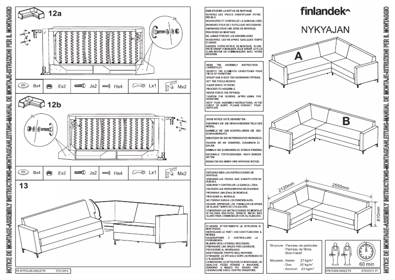Image de la première page du manuel de l'appareil NYKYAJAN