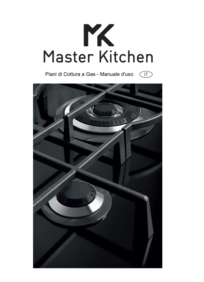 Page 1 de la notice Manuel utilisateur Master Kitchen MKHG 7541-EDS FTC XS