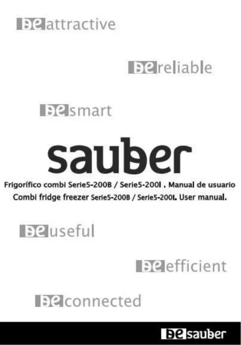 Page 1 de la notice Manuel utilisateur Sauber SERIE 5-200B