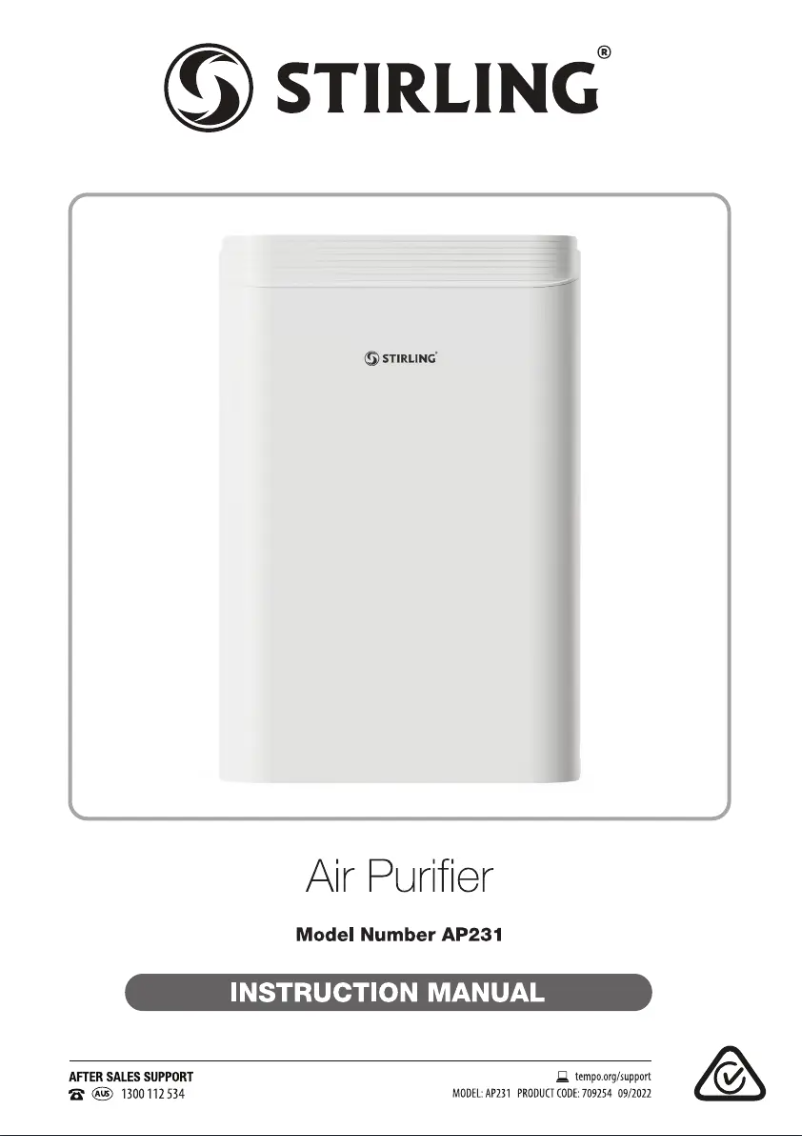 Page n°1 - Guide de démarrage rapide Stirling AP230