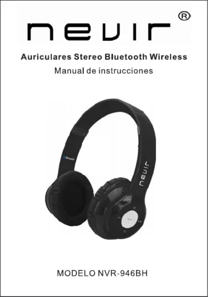 Page n°1 - Manuel utilisateur Nevir NVR-946BH