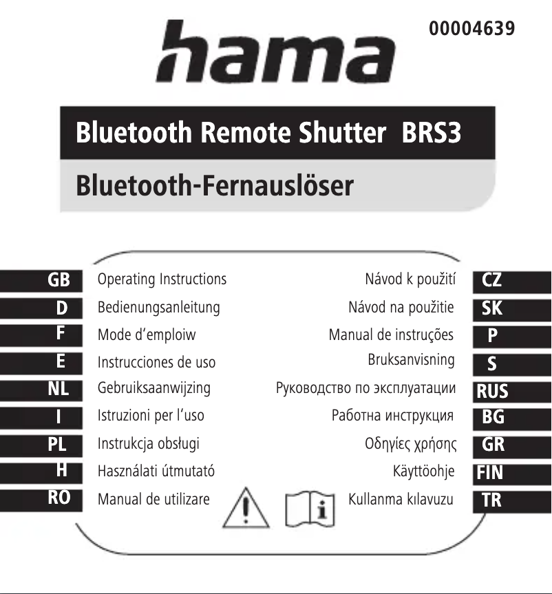 Page 1 de la notice Manuel utilisateur Hama Rotary Smartphone 00004646