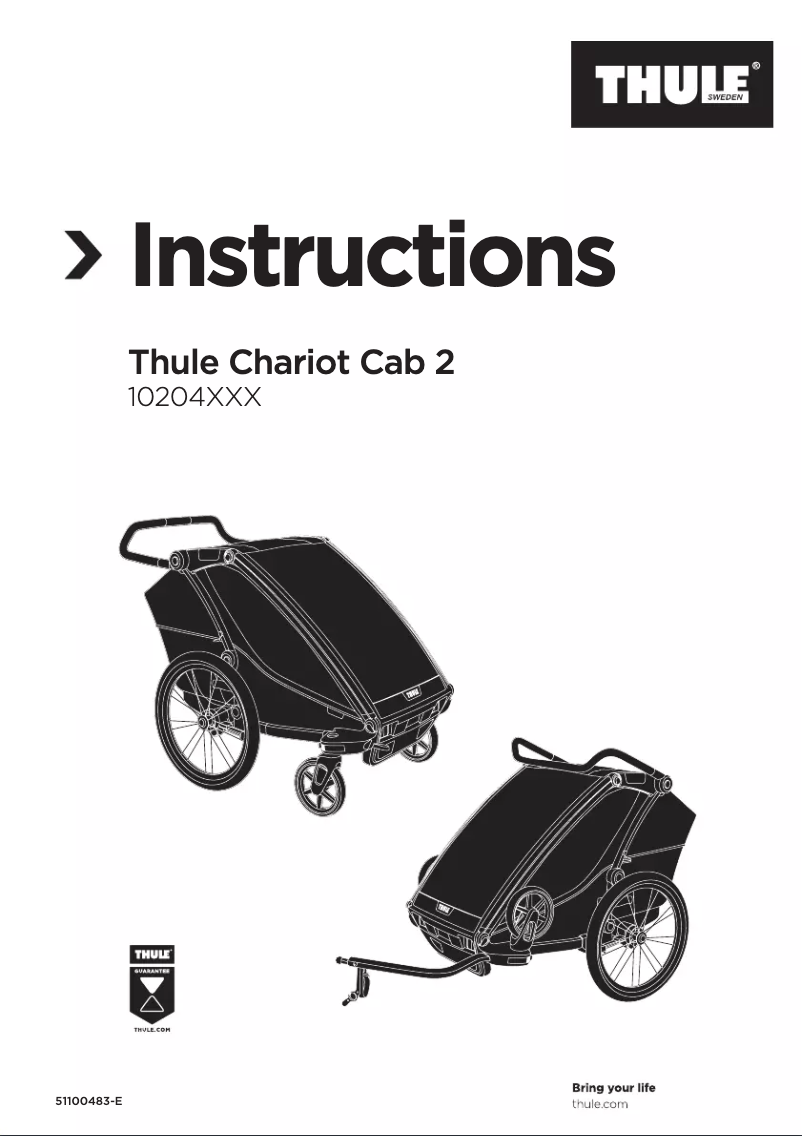 Image de la première page du manuel de l'appareil Chariot CAB 2