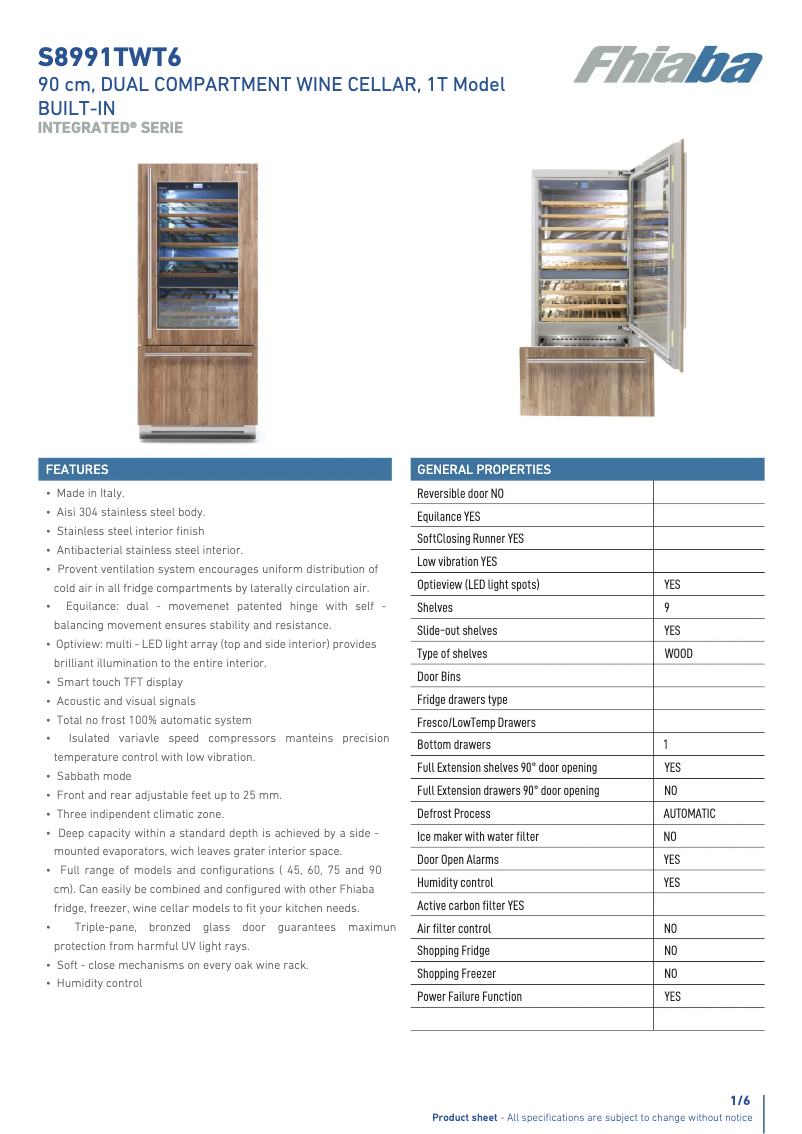 Image de la première page du manuel de l'appareil S8991TWT6A