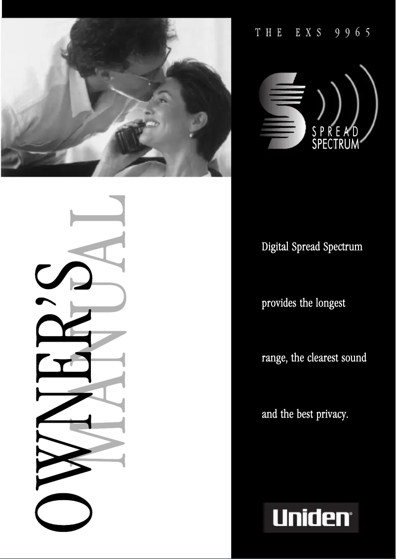 Imagen de la primera página del manual del dispositivo EXS 9965