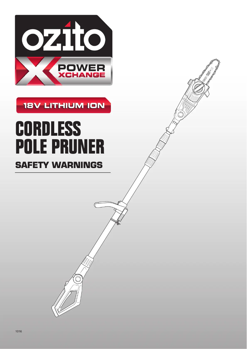 Image de la première page du manuel de l'appareil PXCPPS-018U