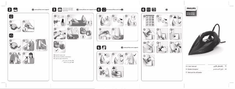 Página 1 del manual Manual de usuario Philips Azur 7000 Series DST7030