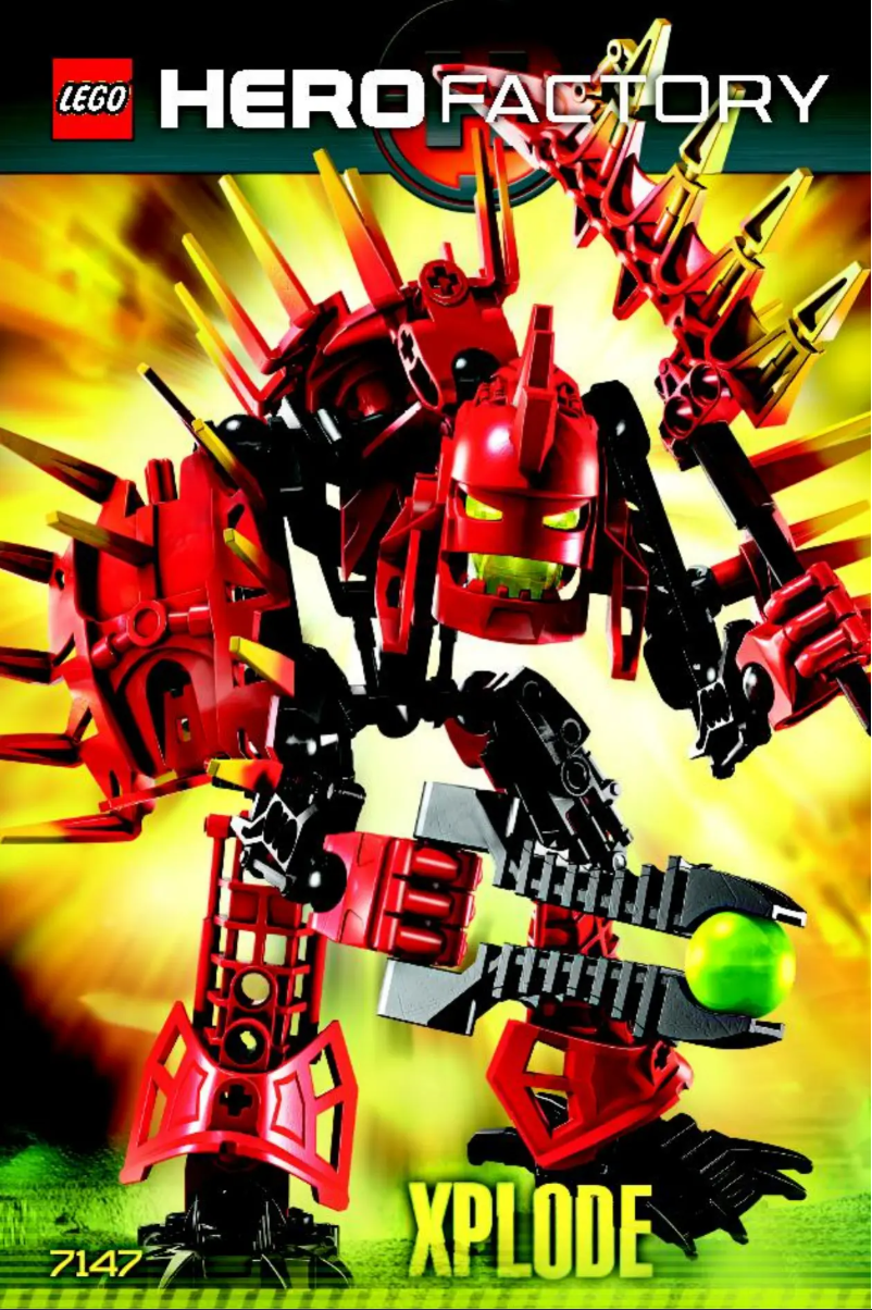 Image de la première page du manuel de l'appareil XPlode