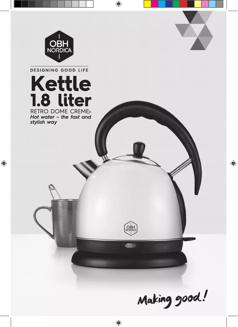 Image de la première page du manuel de l'appareil Dome Retro