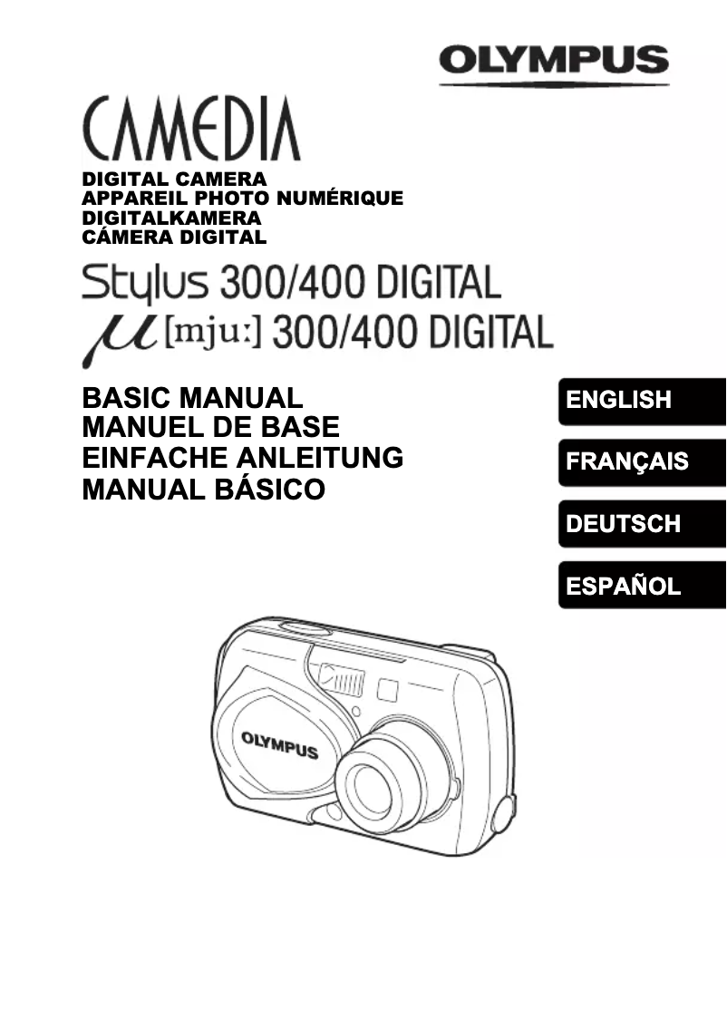 Imagen de la primera página del manual del dispositivo Stylus 400 Digital