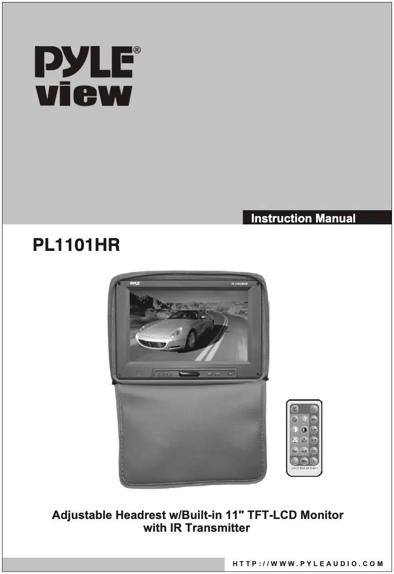 Page n°1 - Manuel utilisateur Pyle PL1101HRGR