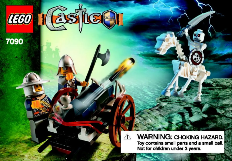 Page n°1 - Manuel utilisateur Lego Castle 7090