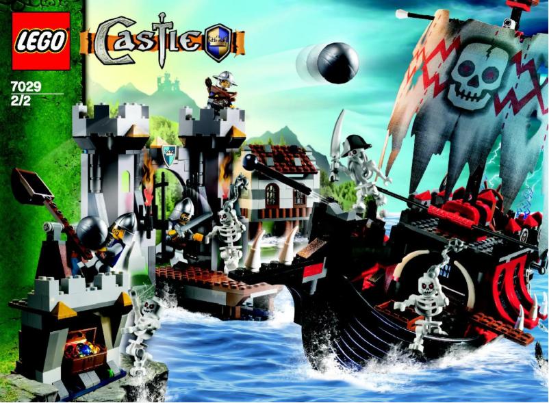 Página 1 del manual Manual de usuario Lego Skeleton Ship Attack