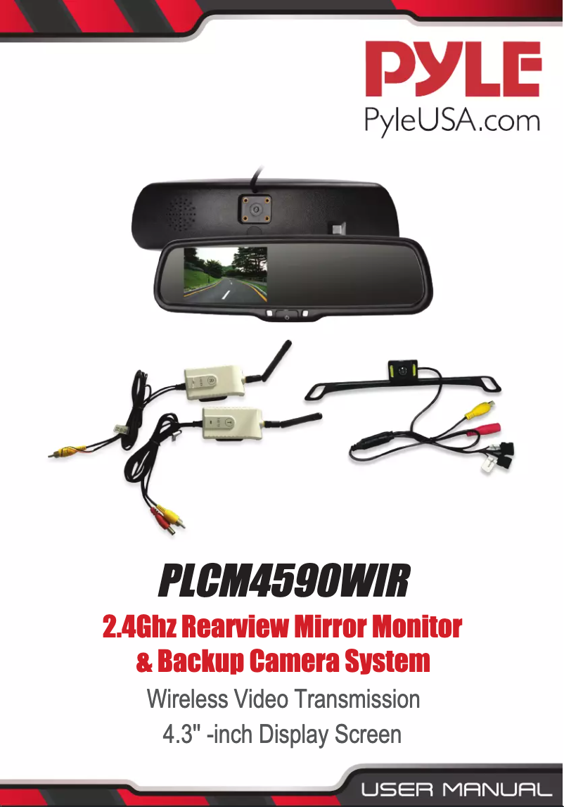 Image de la première page du manuel de l'appareil PLCM4590WIR