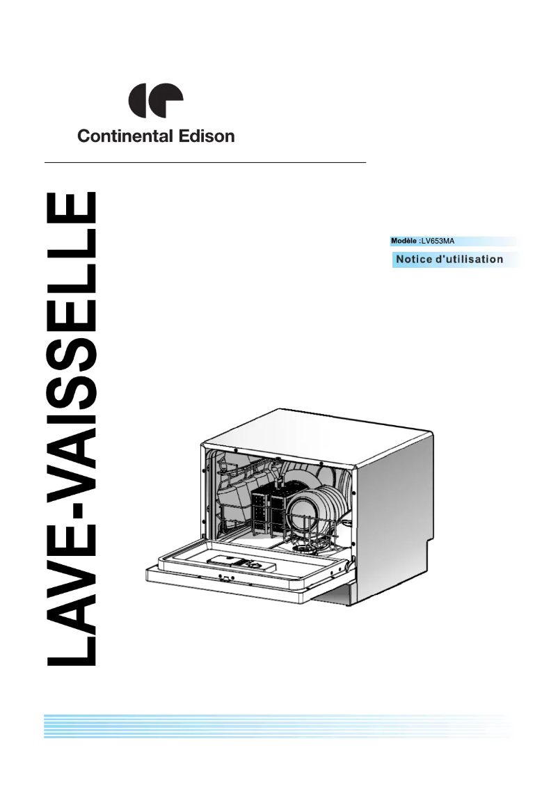 Page n°1 - Manuel utilisateur Continental Edison CELV653MA