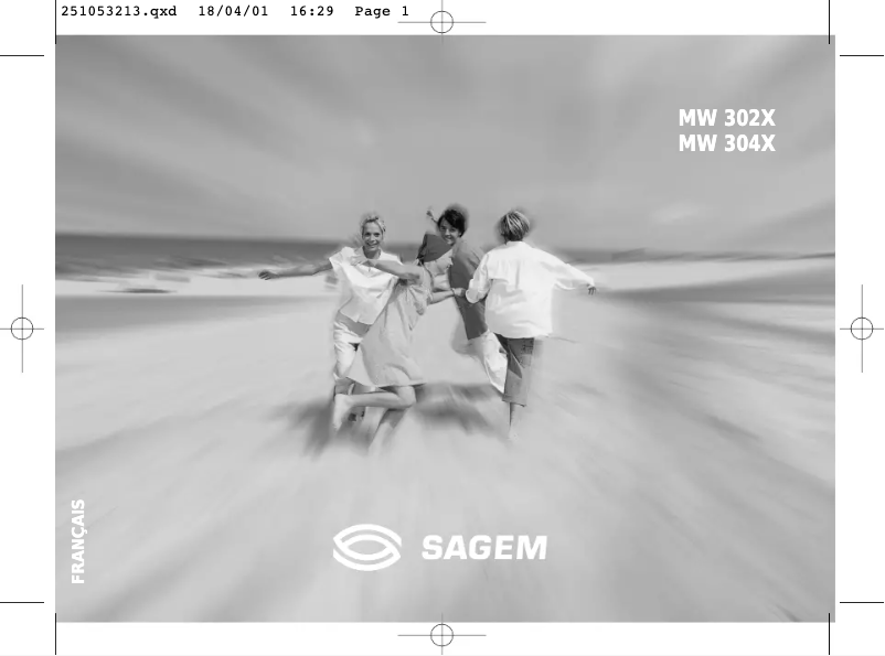 Image de la première page du manuel de l'appareil MW 302X