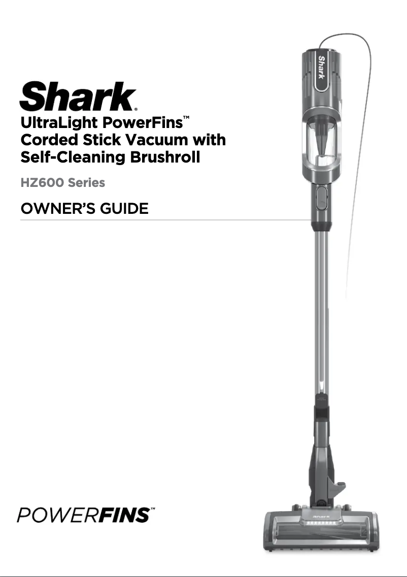 Image de la première page du manuel de l'appareil Ultralight Pet Pro HZ602