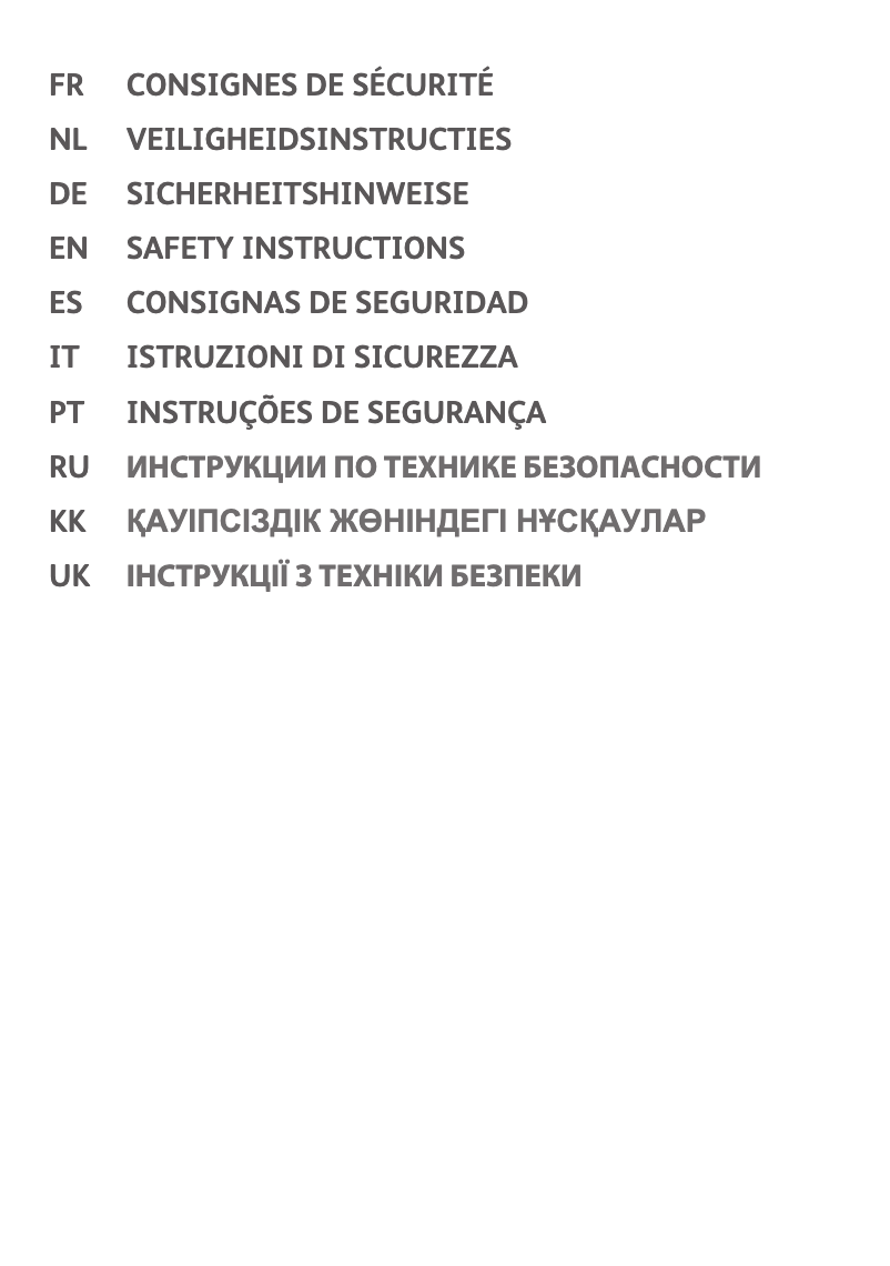 Page 1 de la notice Instructions / montage Moulinex Optimo OX464810