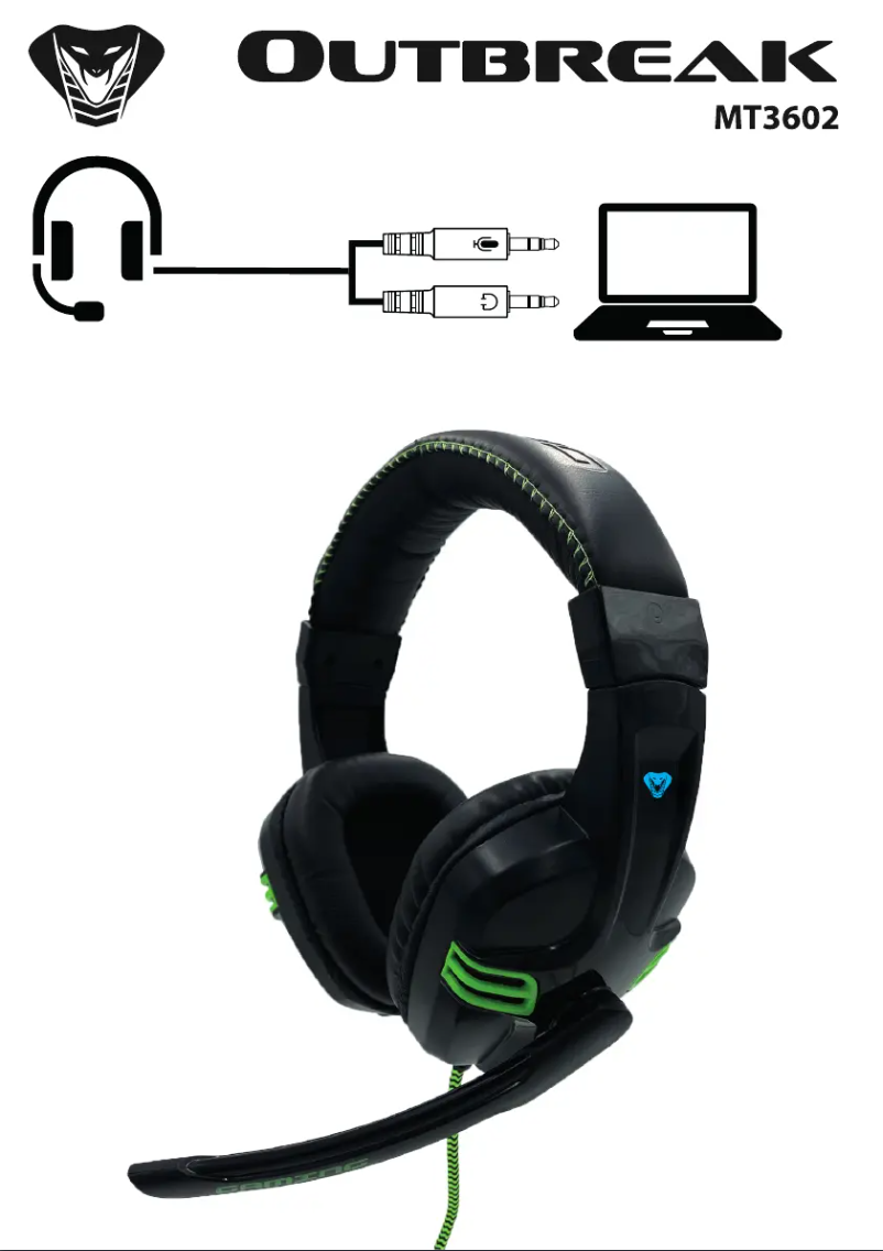 Image de la première page du manuel de l'appareil COBRA PRO OUTBREAK MT3602