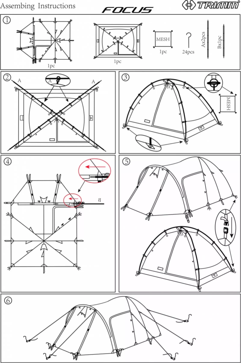 Página 1 del manual Manual de usuario Trimm Focus