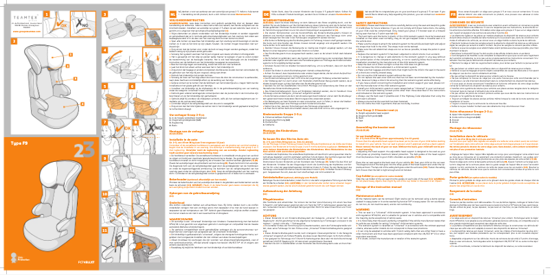 Image de la première page du manuel de l'appareil Disney Befix First