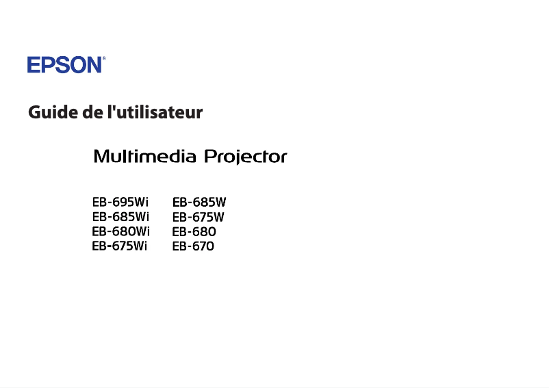 Imagen de la primera página del manual del dispositivo EB-675Wi