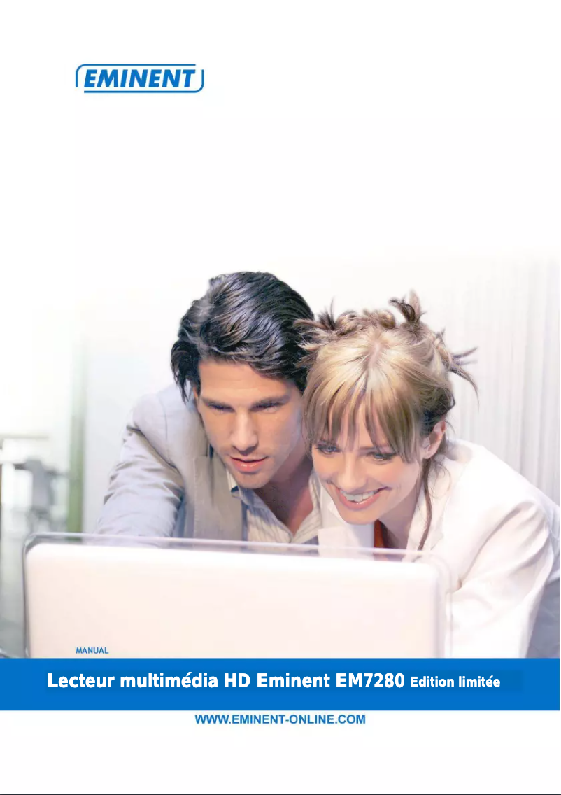 Page 1 de la notice Manuel utilisateur Eminent hdMEDIA EM7280