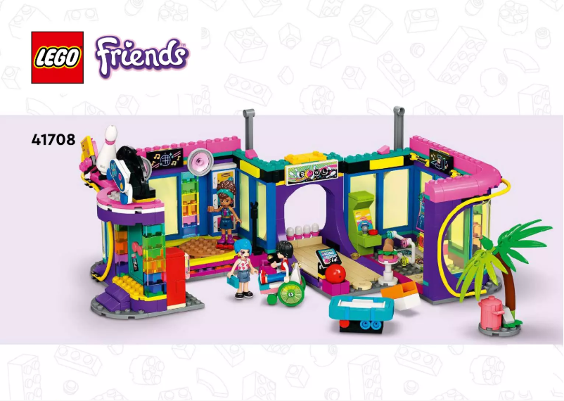 Page 1 de la notice Manuel utilisateur Lego Friends 41708