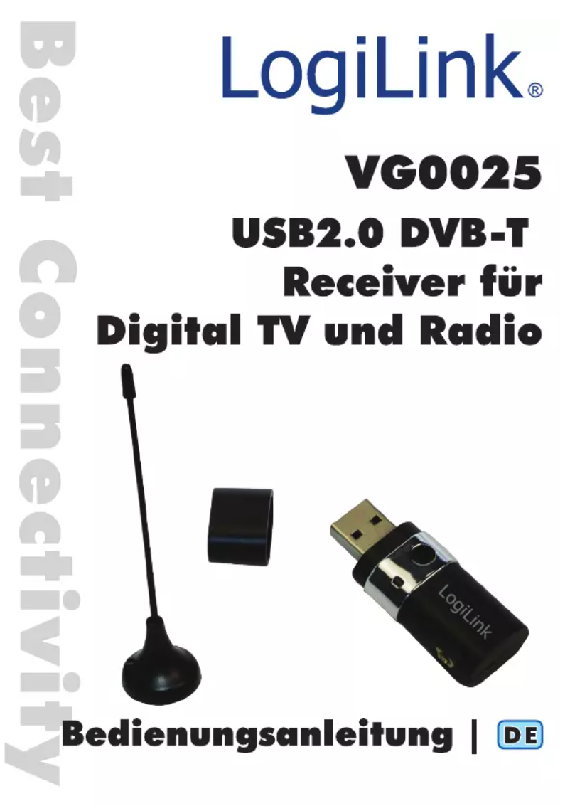 Page 1 de la notice Manuel utilisateur LogiLink VG0025