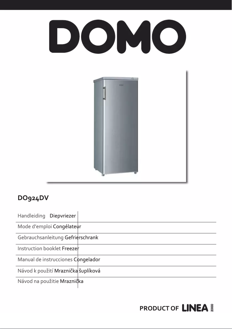 Image de la première page du manuel de l'appareil DO924DV