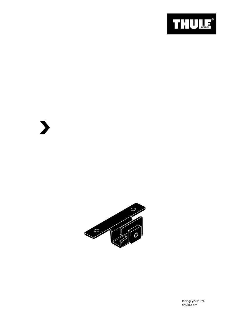 Page 1 de la notice Manuel utilisateur Thule SmartClamp System