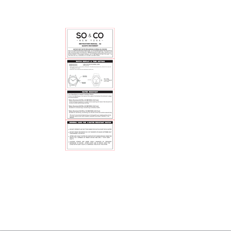 Imagen de la primera página del manual del dispositivo Madison 5097