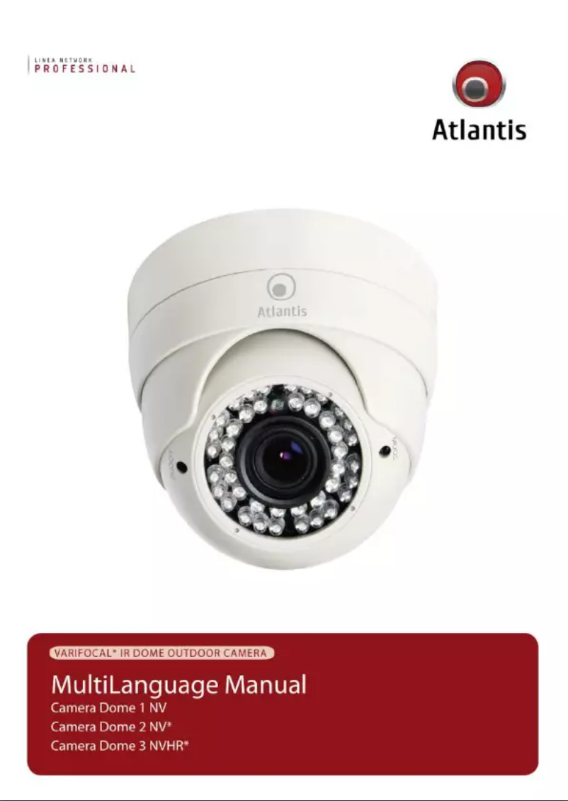 Image de la première page du manuel de l'appareil A02-OACAM2D-W