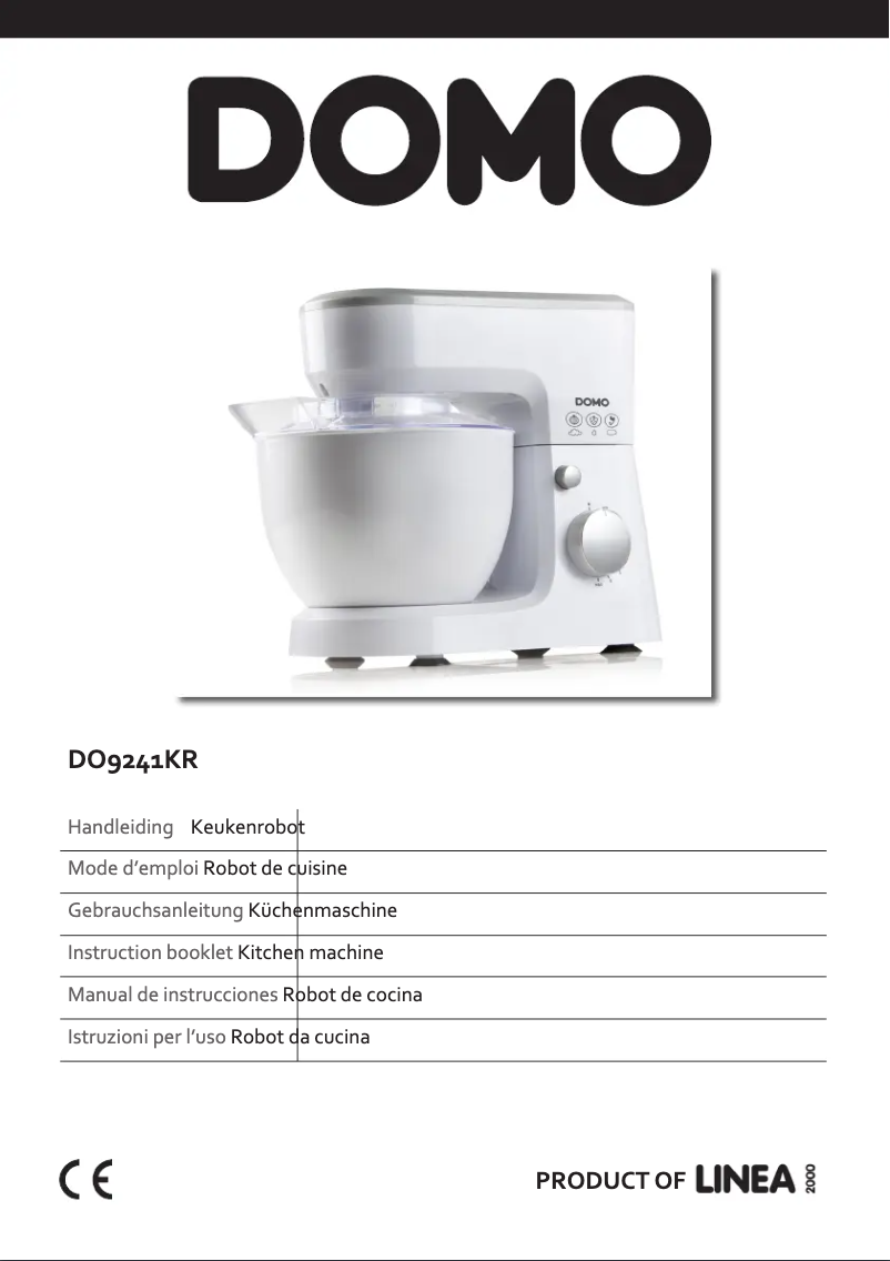 Image de la première page du manuel de l'appareil DO9241KR