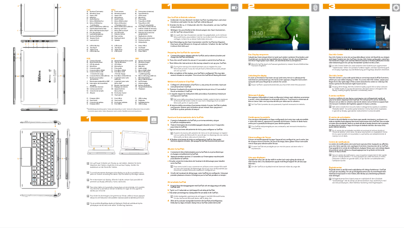 Page n°1 - Manuel utilisateur TrekStor SurfTab Duo W1