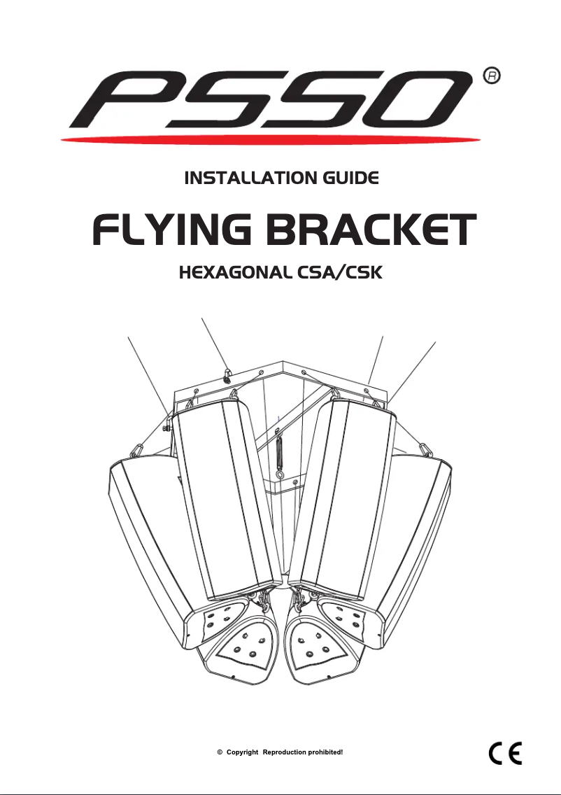 Page n°1 - Manuel utilisateur PSSO Flying Bracket