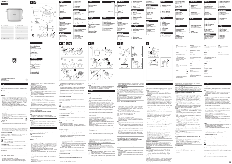 Página 1 del manual Manual de usuario Philips Daily Collection HD2640