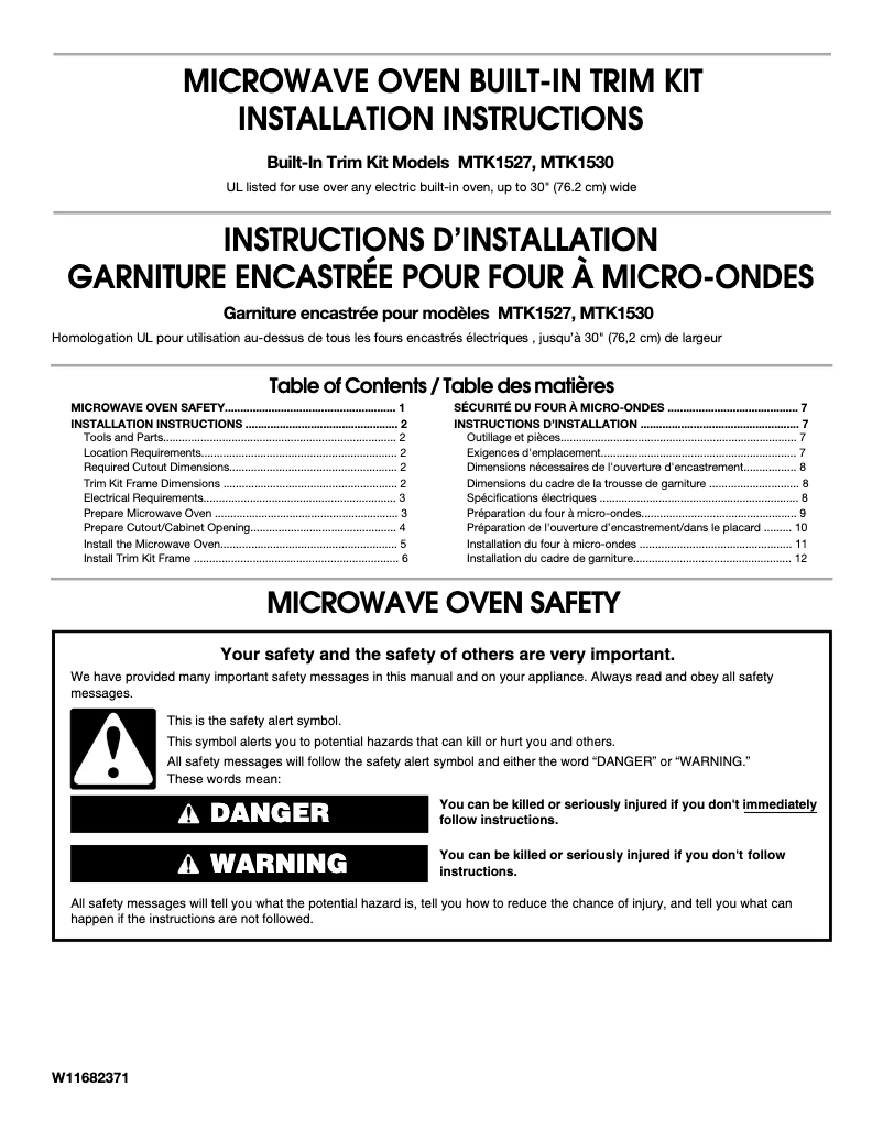 Image de la première page du manuel de l'appareil KMCS522P