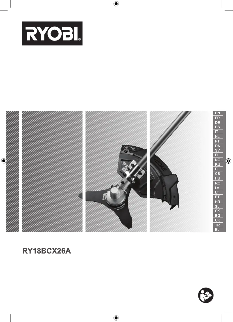 Page 1 de la notice Manuel utilisateur RYOBI RY18BCX26A