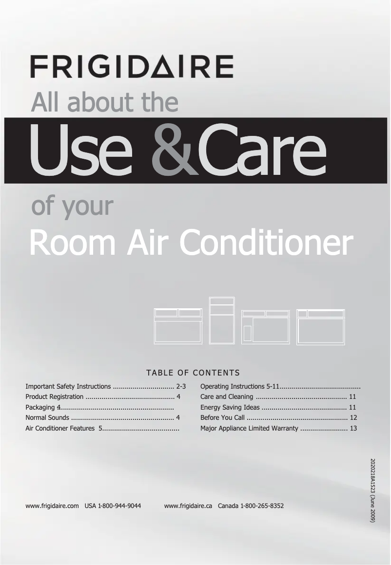 Image de la première page du manuel de l'appareil FFRH2522Q2