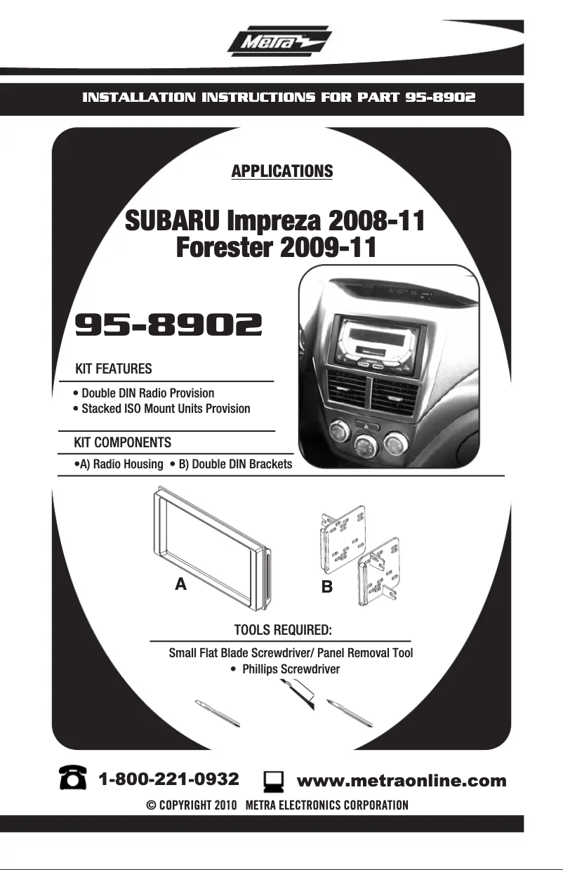 Image de la première page du manuel de l'appareil 95-8902