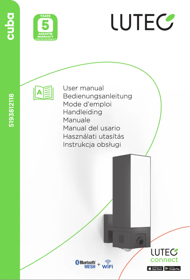 Image de la première page du manuel de l'appareil Cuba
