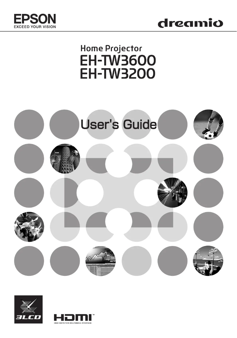 Page 1 de la notice Manuel utilisateur Epson EH-TW3200