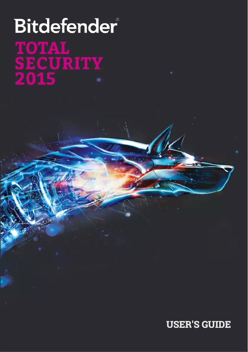 Page n°1 - Manuel utilisateur Bitdefender Total Security 2015