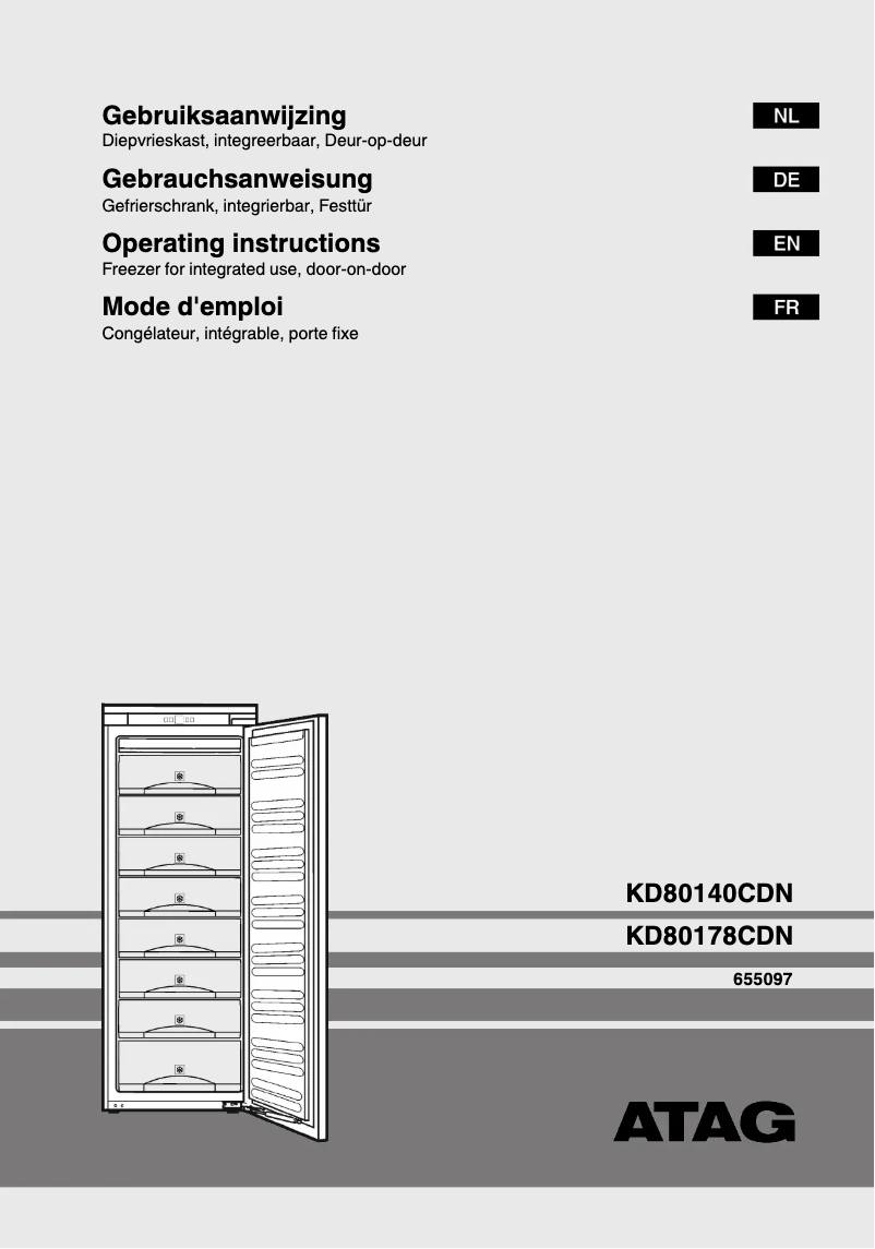 Image de la première page du manuel de l'appareil KD80178CDN