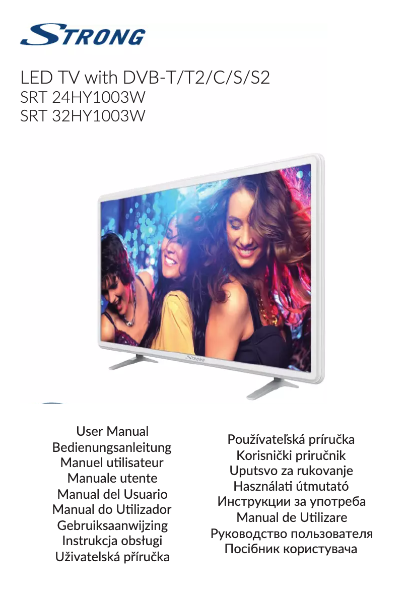 Page n°1 - Manuel utilisateur Strong SRT 24HY1003W